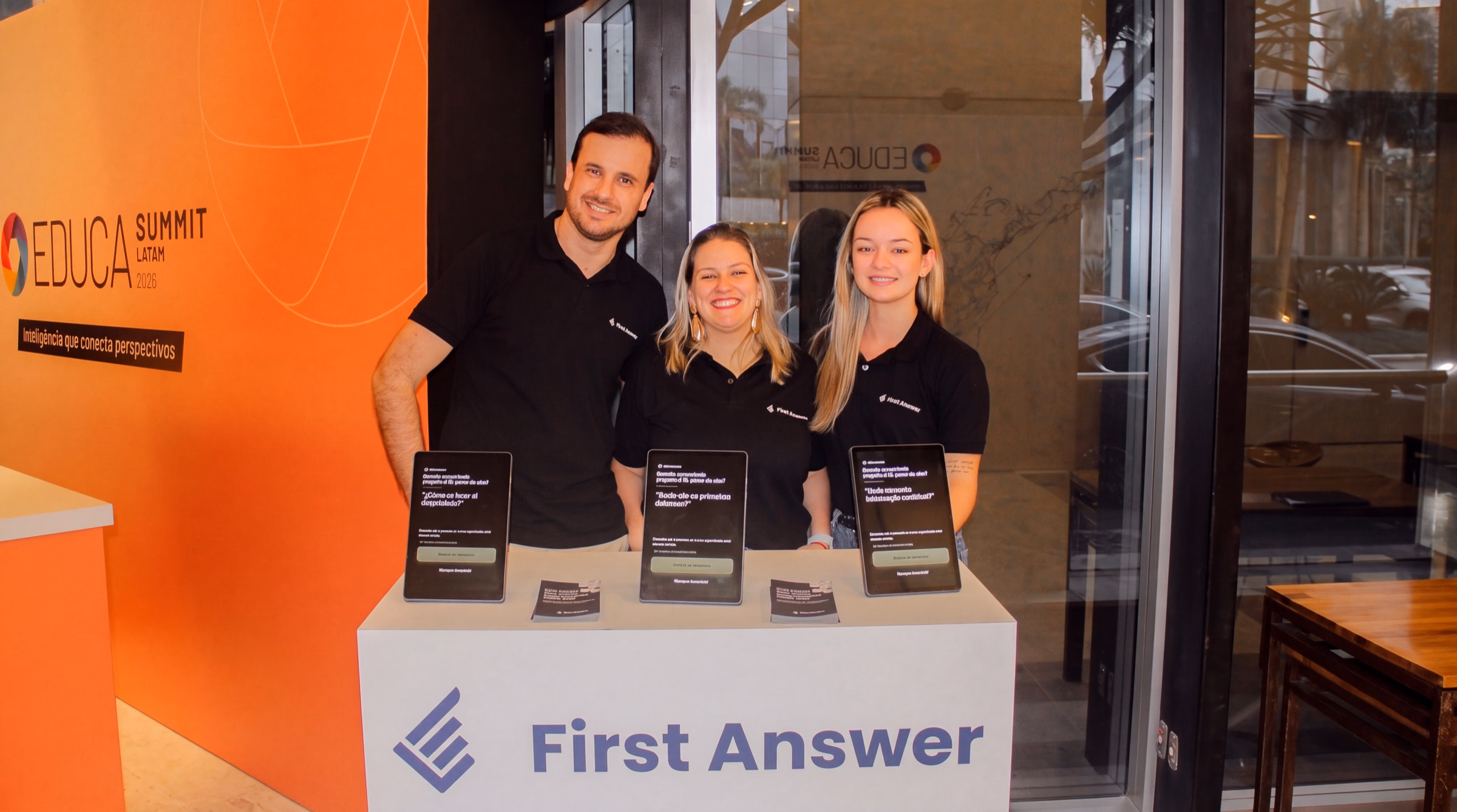 Time First Answer no Educa Summit LATAM